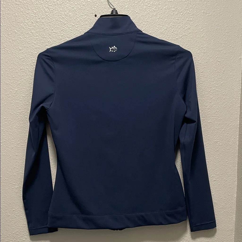 Southern Tide Josette Mixed Media Full Zip Athletic Jacket - Image 5