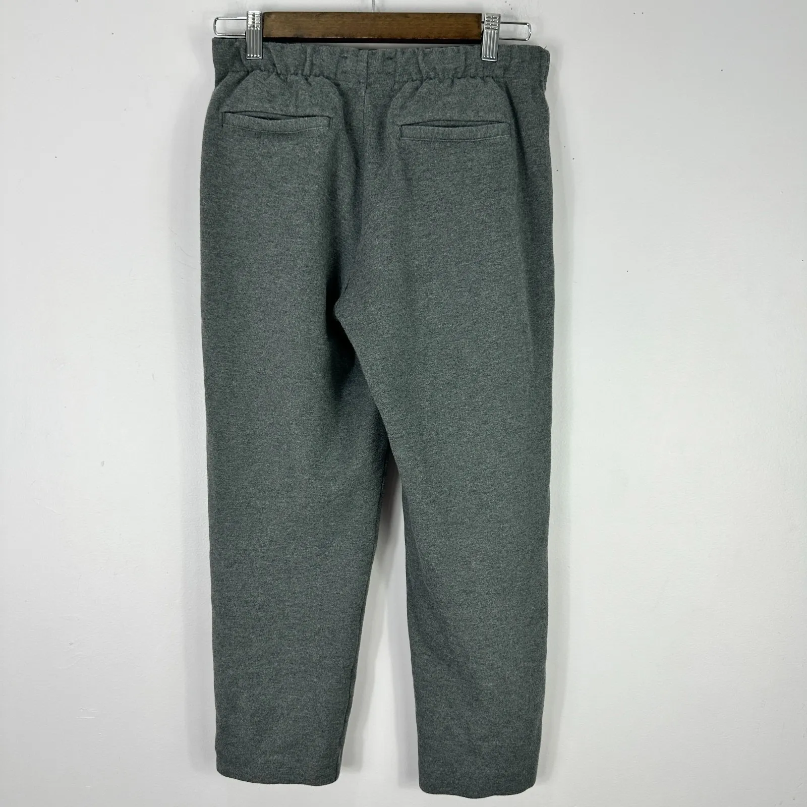 Everlane‎ Pants Women S Gray Knit Trousers Pull On Minimalist Work Comfy Chic - Image 3