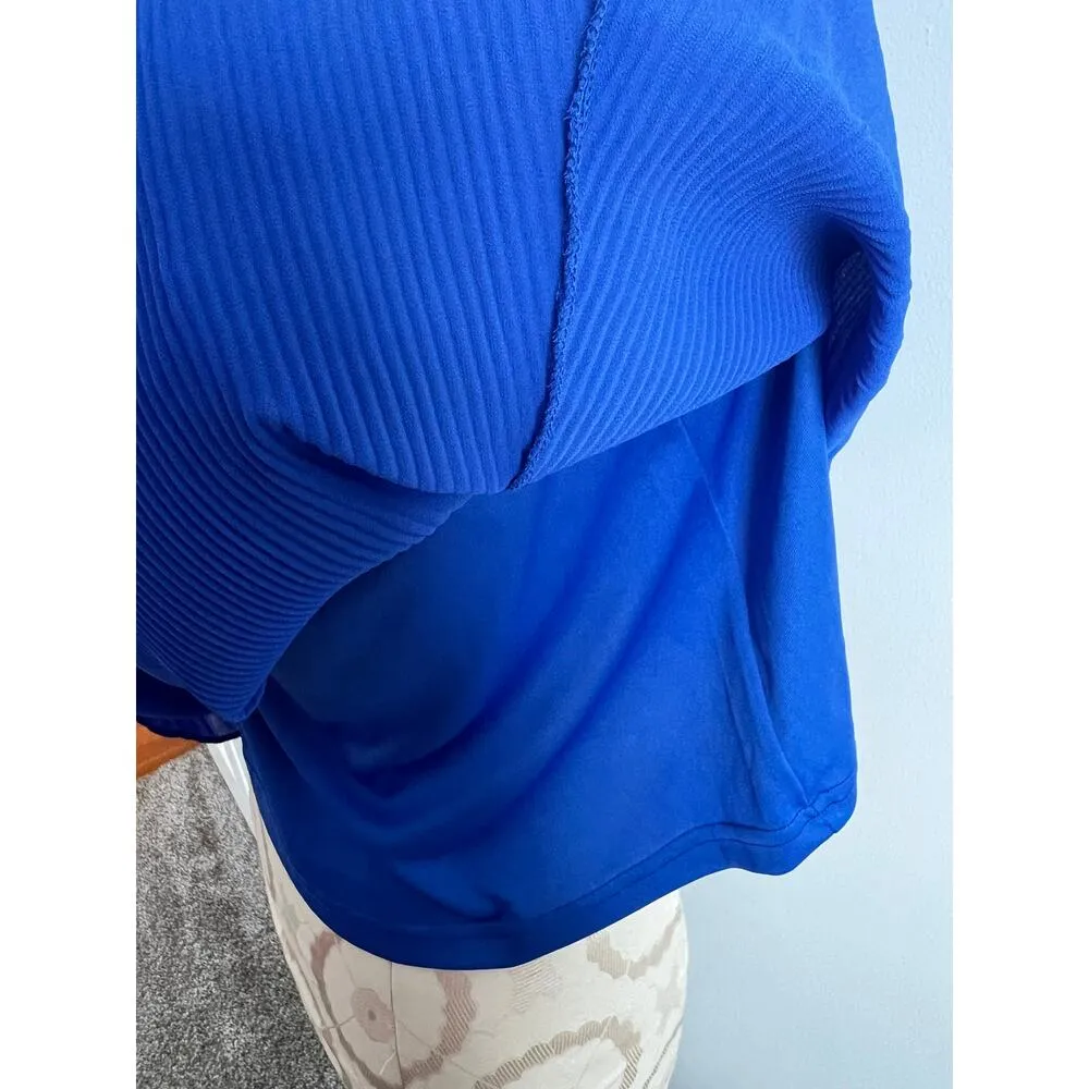 Her Entire Name Says Grace Sleeveless Pleated Dress Small Blue - Image 8