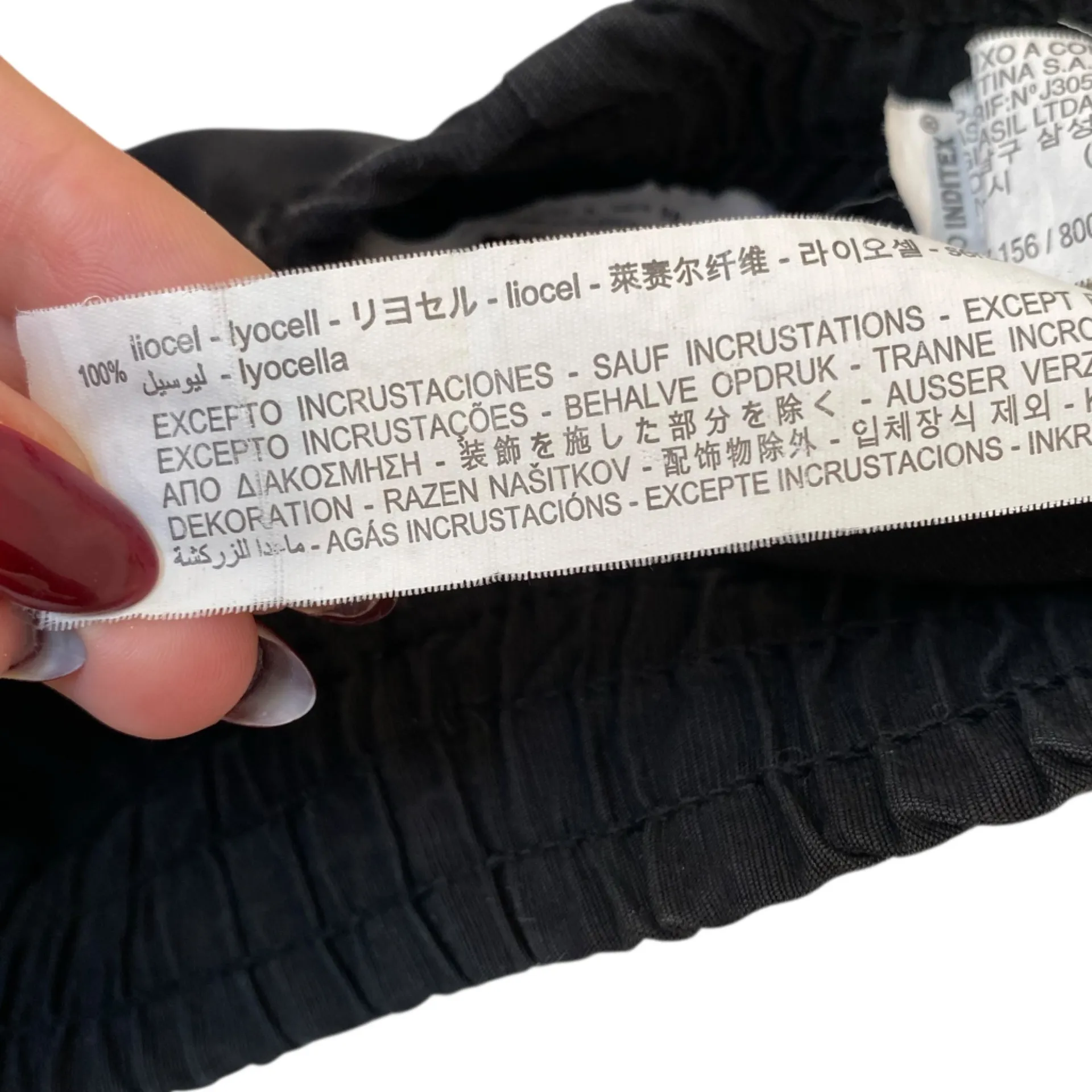 Zara Rhinestone Jogger Side Stripe Pants 1971/156 - Image 10