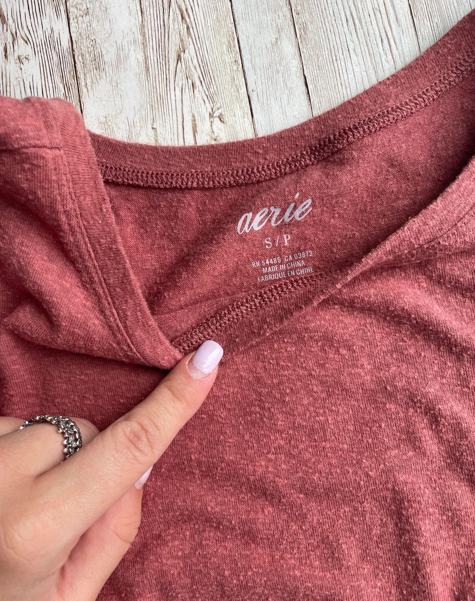 Aerie Soft Wrap Dress - Image 3