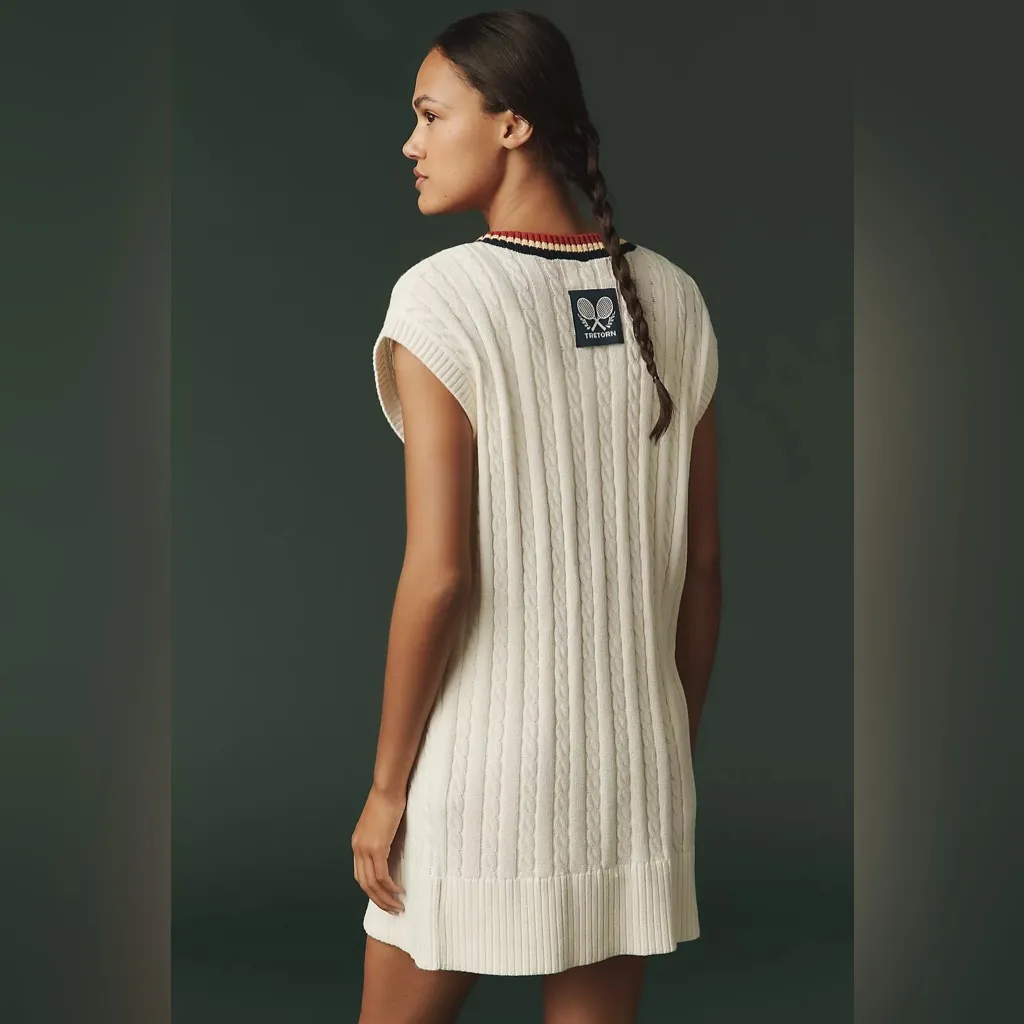 Tretorn x Anthropologie Longline Short-Sleeve Cardigan - Image 3