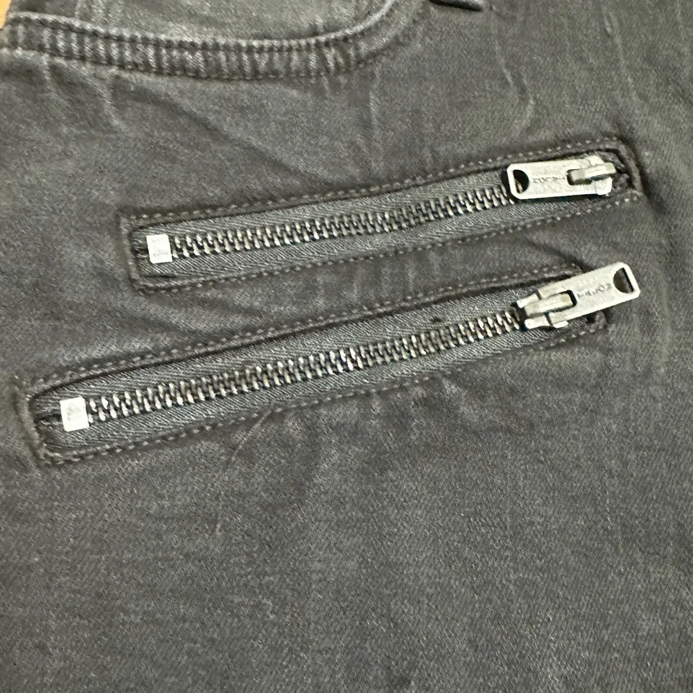 Ana Womens Black/Gray Denim Midi Skirt NWT - Image 7