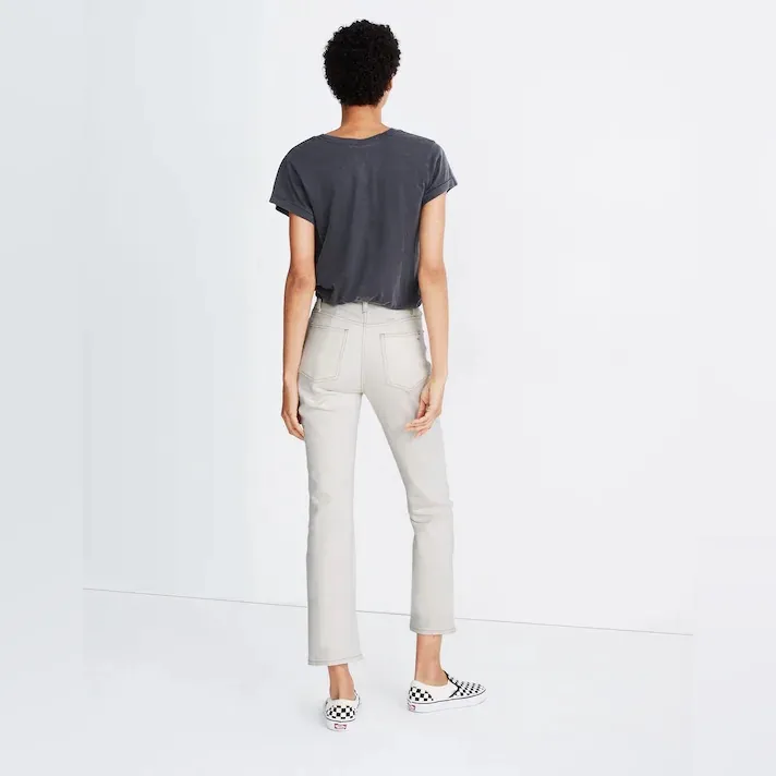 Madewell Slim Demi-Boot Jeans in Cloud‎ Lining size 25 - Image 2