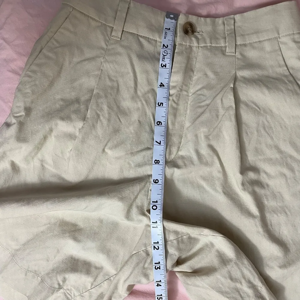 Uniqlo Linen-Blend Pleated Shorts NWOT - Image 6