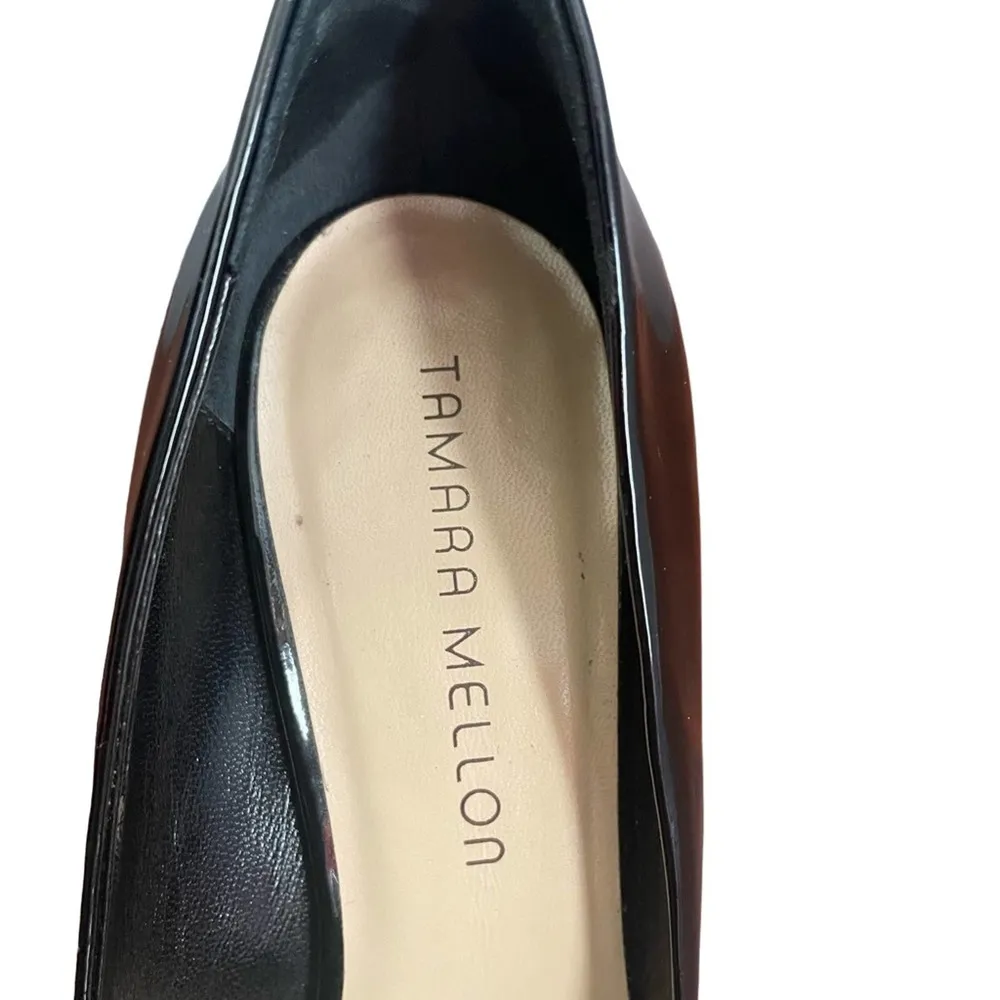 Tamara Mellon Rebel 105mm Black Patent Leather Stiletto Heels - Image 3