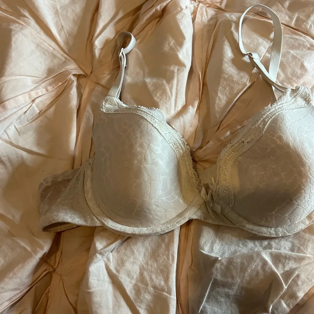 36B Creme silk leopard print bra Size undefined - Image 2