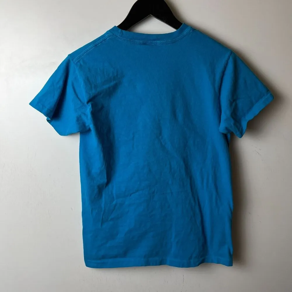 Vintage Cayman Island T Shirt Blue Small S Single Stitch USA Anchor Graphic Tee - Image 3