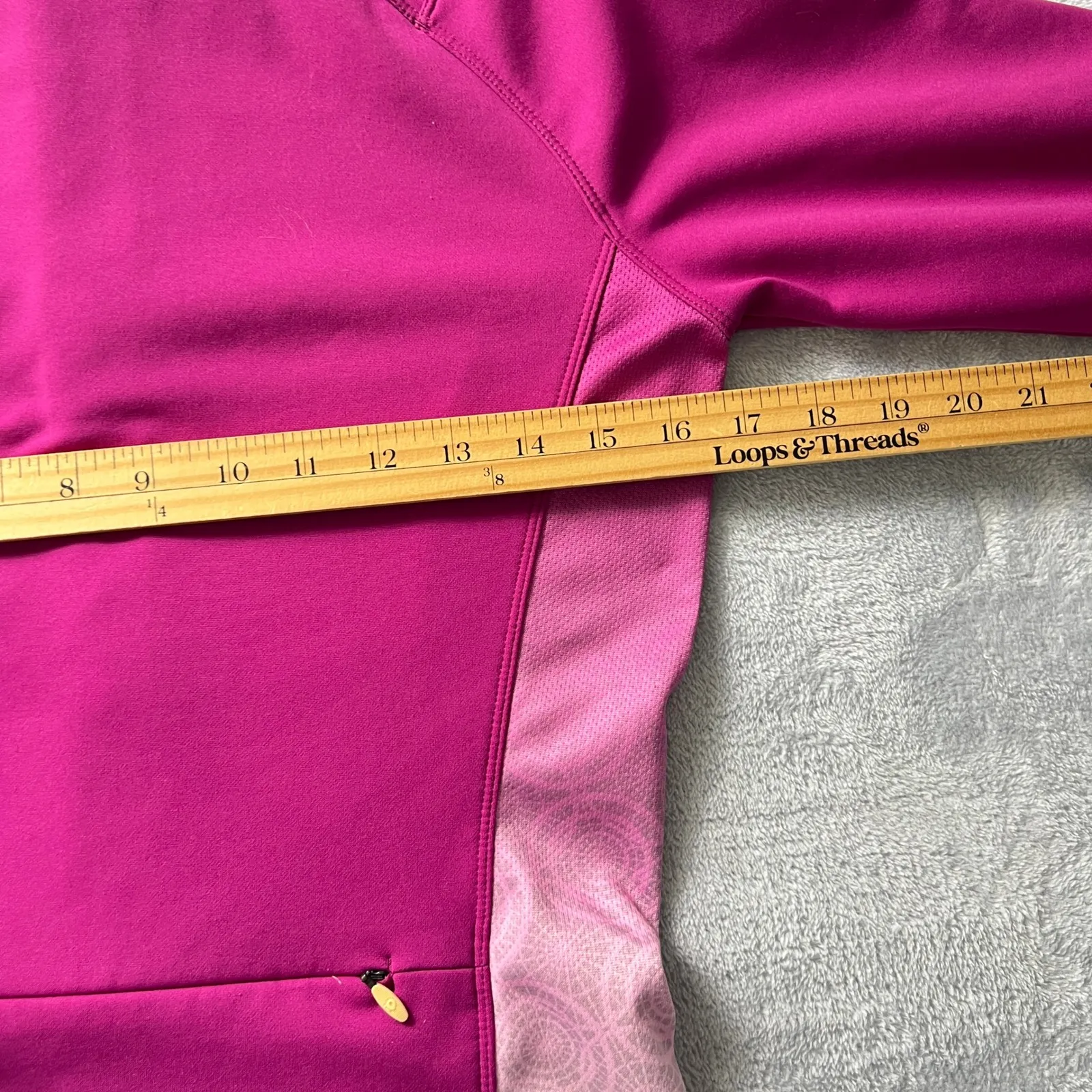 Pearl Izumi Full Zip Cycling Jacket Women Small Purple Thermal Athletic Training - Image 7