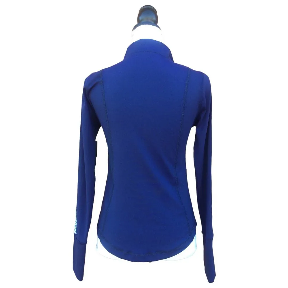 Gianni Bini Active Henley Yoga Top Blue Small - Image 7