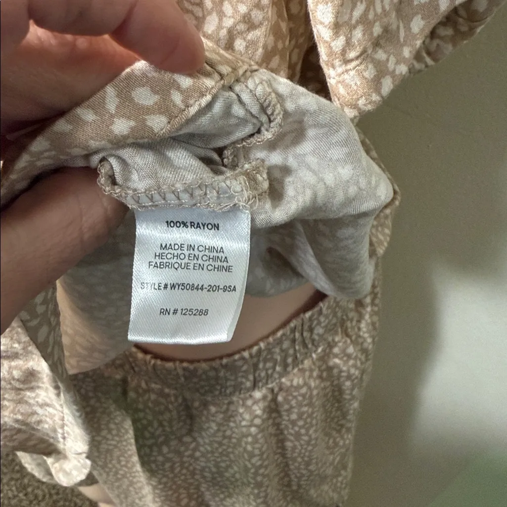 BearPaw 2 piece pajama set button up shorts woman size XL - Image 6