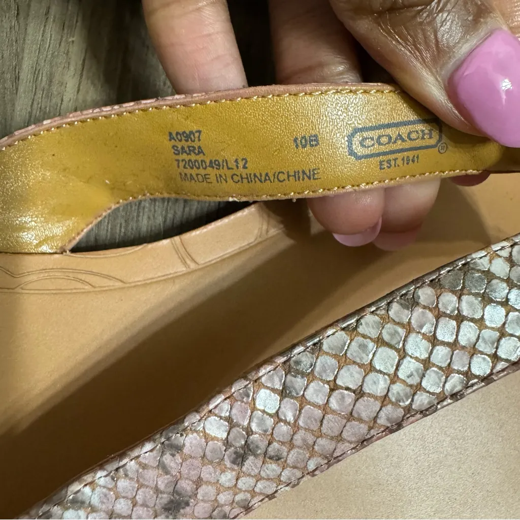 Coach  Sara Flip Flop Sandals - Image 6