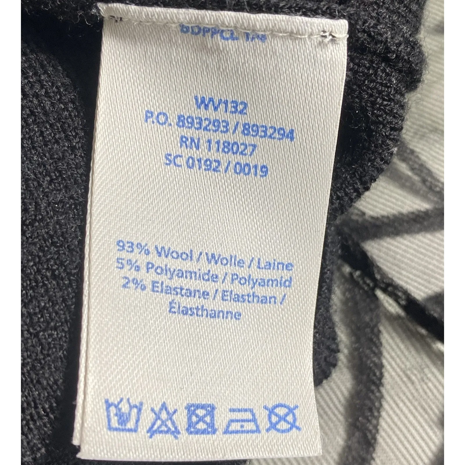 Black Boden Sweater Black Sequin Collar Wool Blend Crewneck Sweater 6US 10 UK Size 6 - Image 8