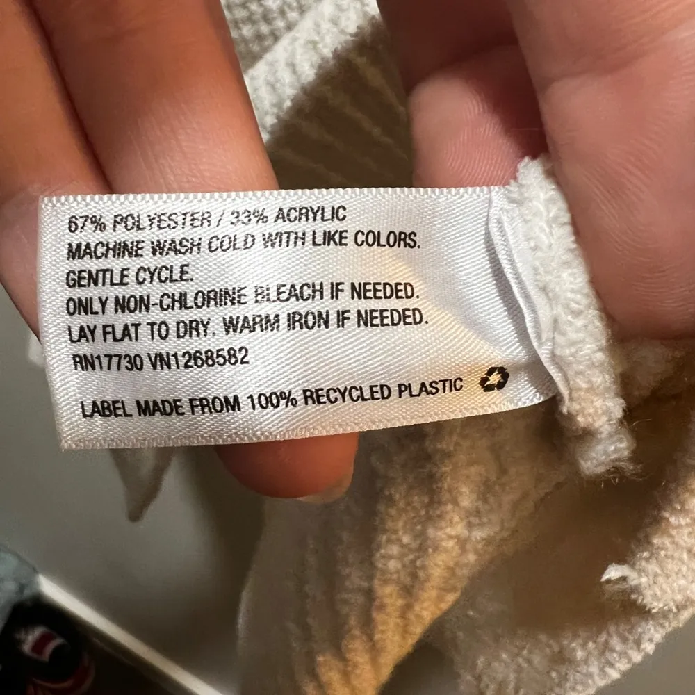 Cream Mock Neck Sweater - Image 4