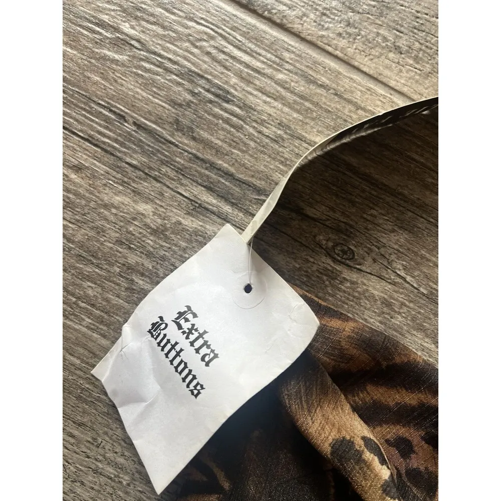 Vintage 80s Leslie Fay FLORAL Skirt Suit 2 Piece Set Sz 10 Secretary NWT #123 - Image 11