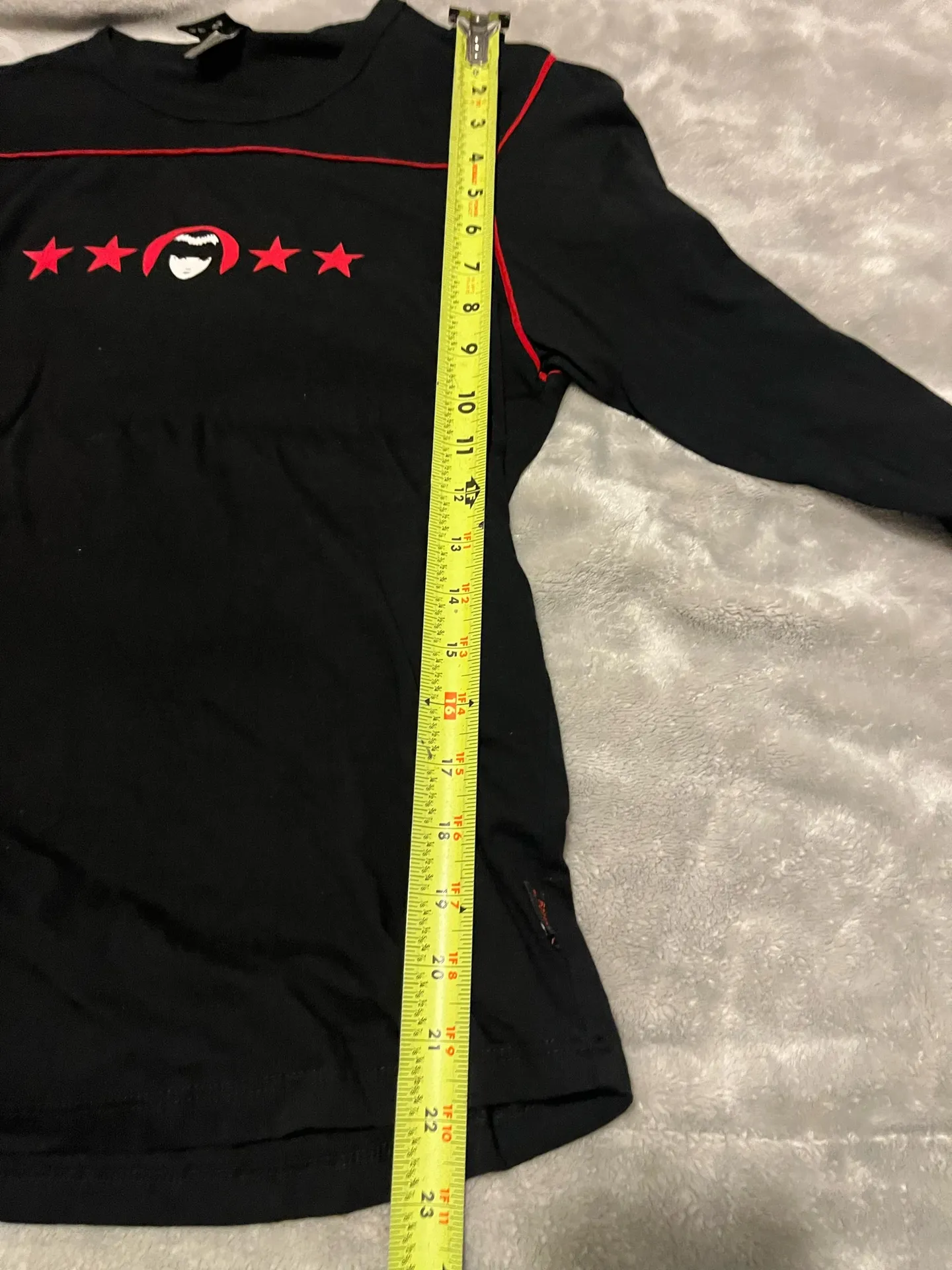 emily strange rare goth shirt size junior large Black - Image 8