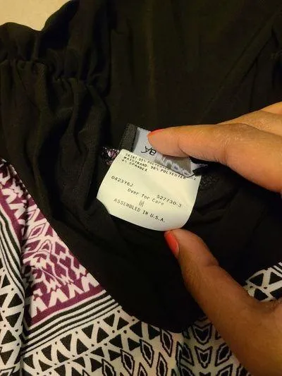 AB Studio Purple Zigzag Skirt - Image 2