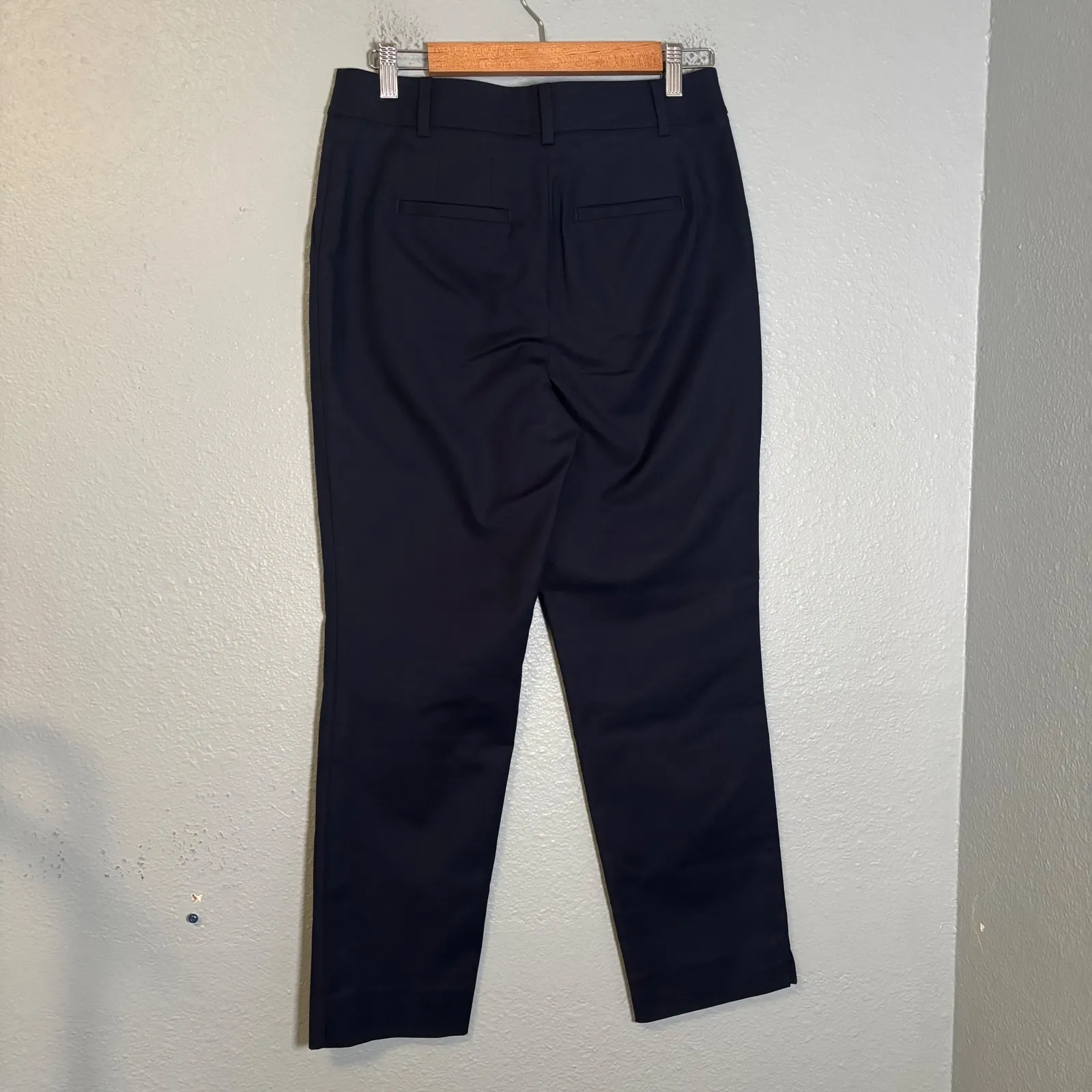 NWT Boden‎ Mayfair 7/8 Straight Leg Trouser Navy Blue Size 6 Preppy Office Ivy - Image 8