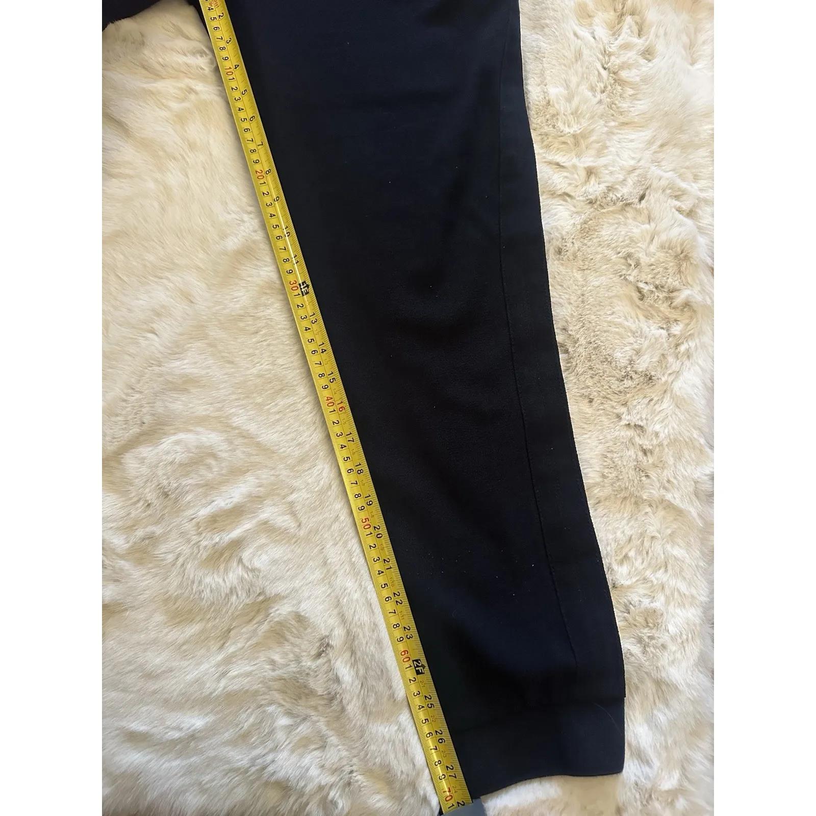 MAISON SCOTCH Women Trousers‎ M/LSlim Black Stretch Cotton Blend Pull On Size M - Image 6