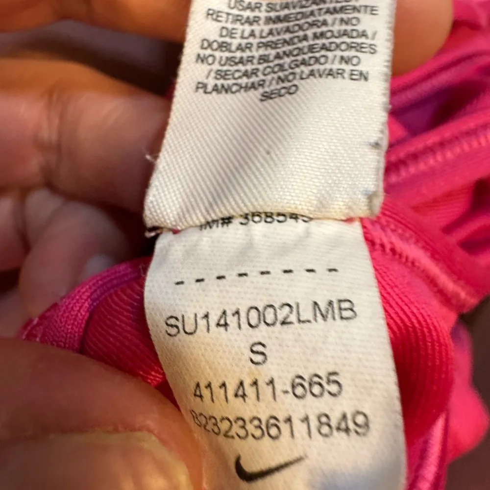 Hot Pink Nike‎ Sports Bra, Small - Image 3