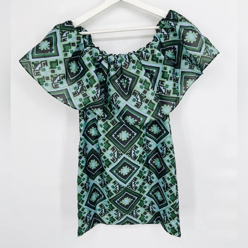 NWOT Baum Und Pferdgarten‎ Alice Dress Sz 32/XS Blue - Image 5