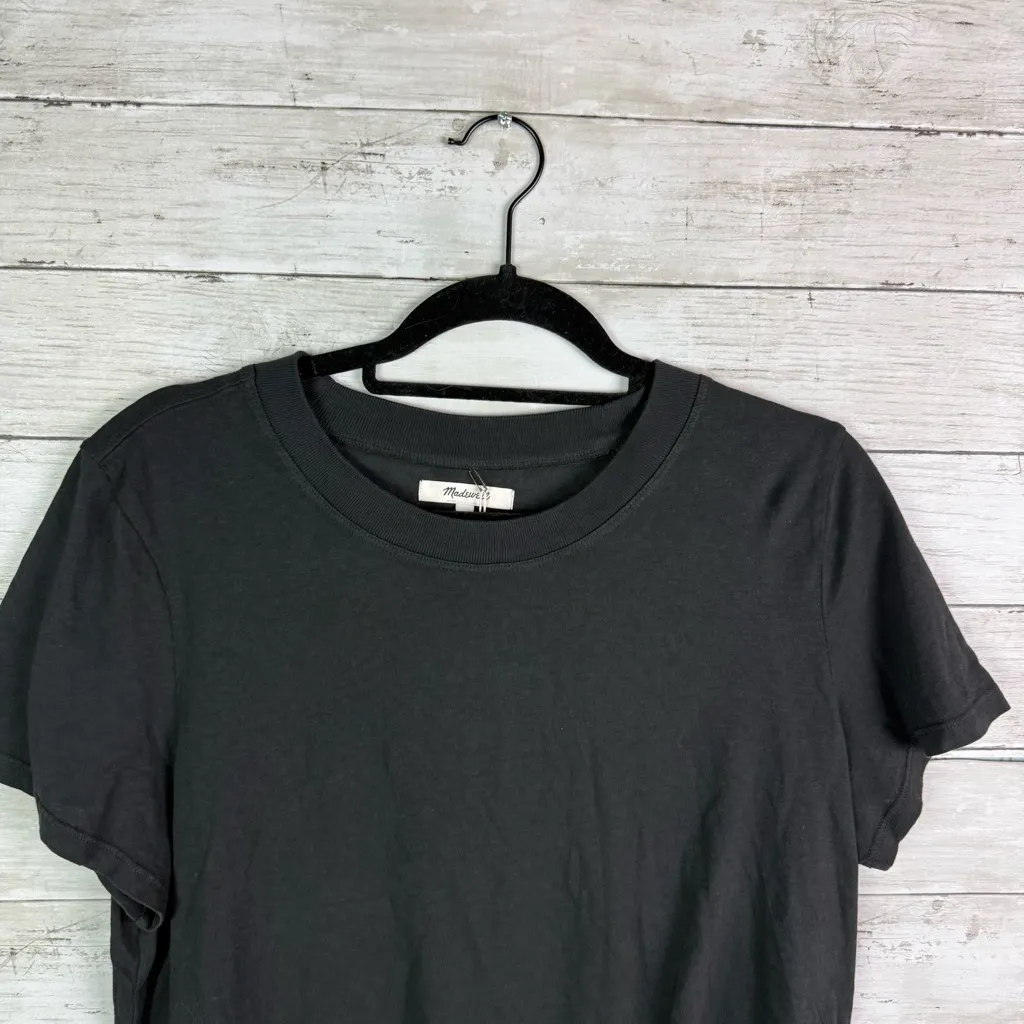 Madewell Vintage Shrunken Tee Black Size XL - Image 3