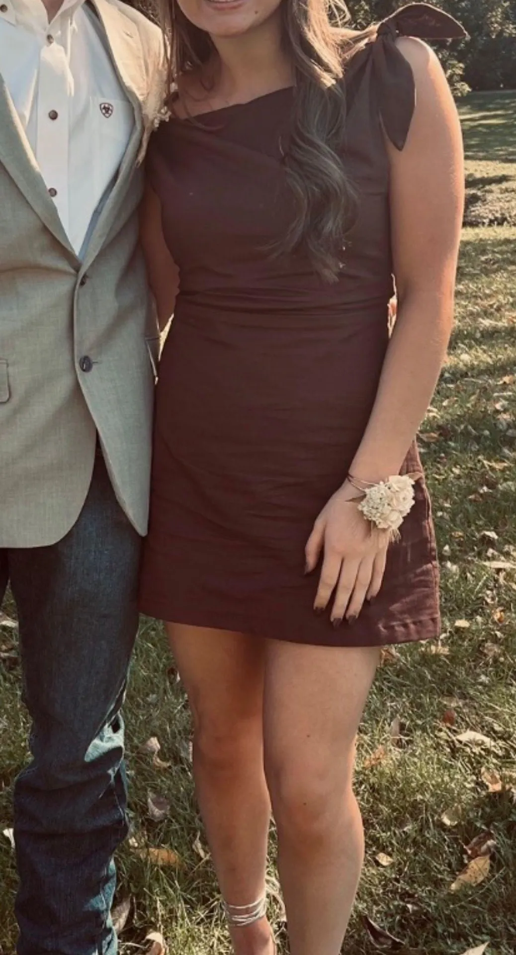 Billy J Brown Ebbe Mini Dress Size 6 - Image 3