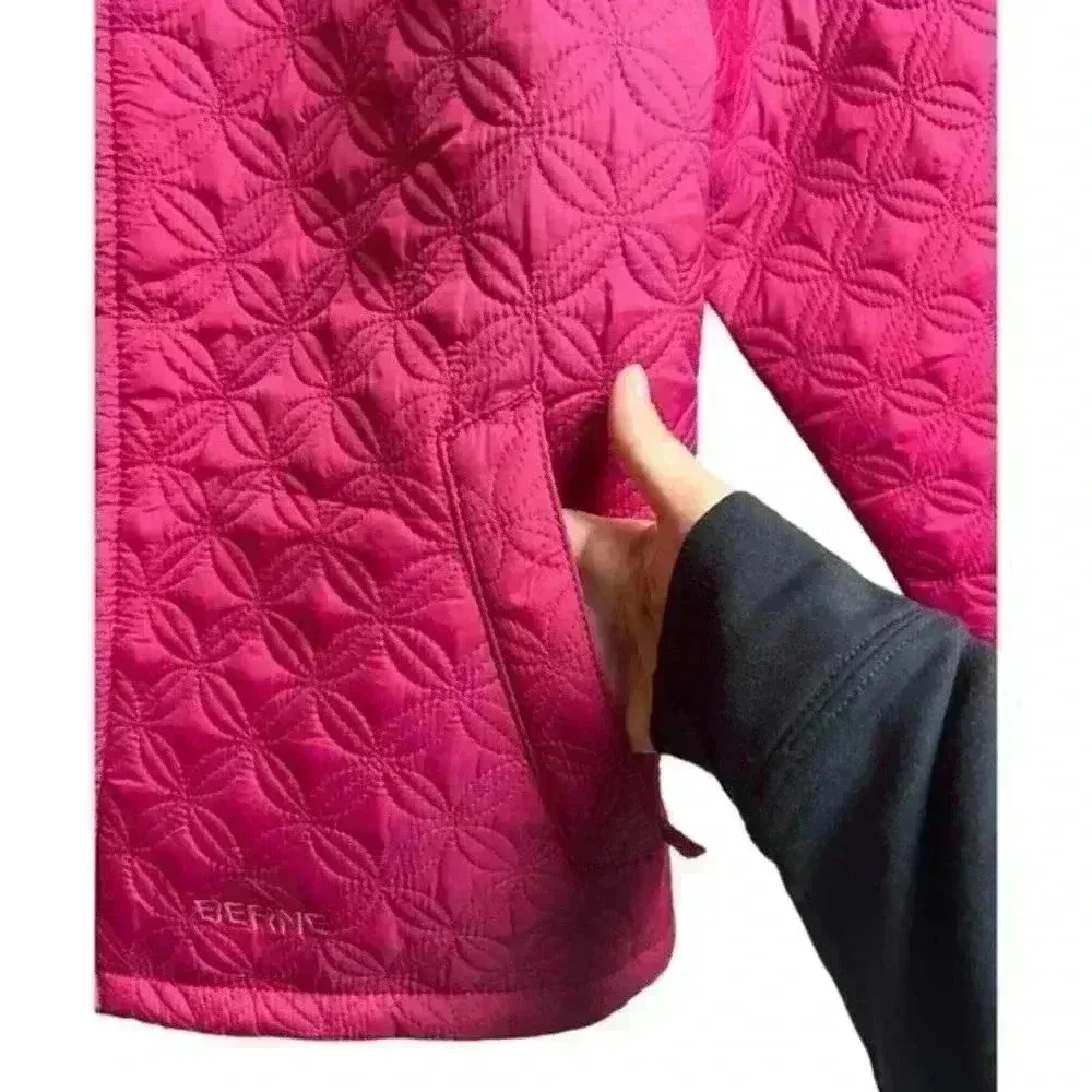 Berne‎ Ladies Trek Jacket Pink Size M - Image 2
