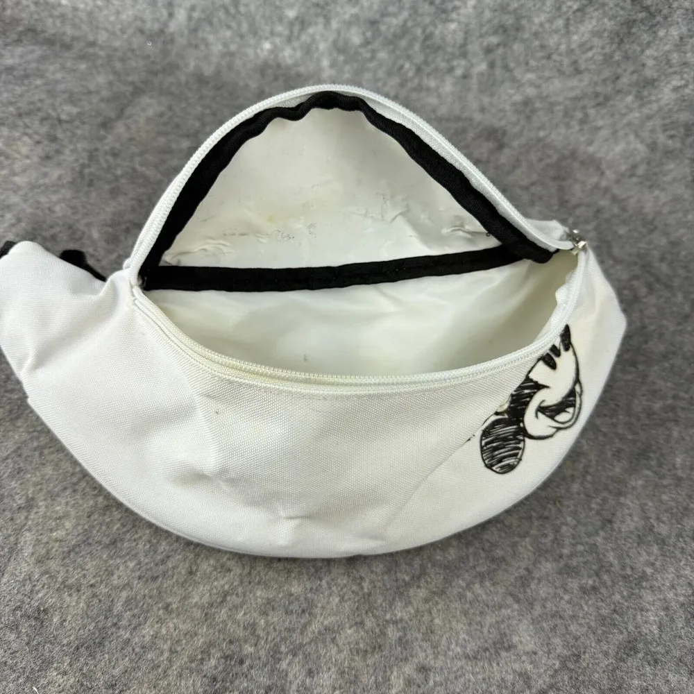 Disney Minnie Mouse Black & White Sketch Character Fanny Waist Pack‎ - Image 3