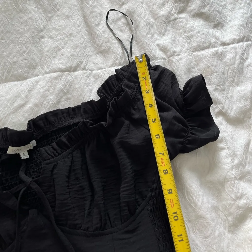 Love Tree Black Off-Shoulder dress - Image 7