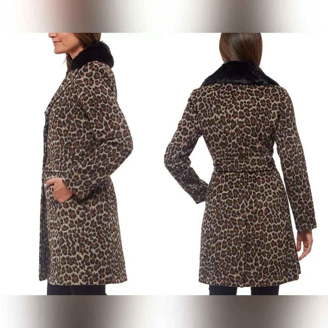 Kate Spade  Leopard Print Coat - Image 3