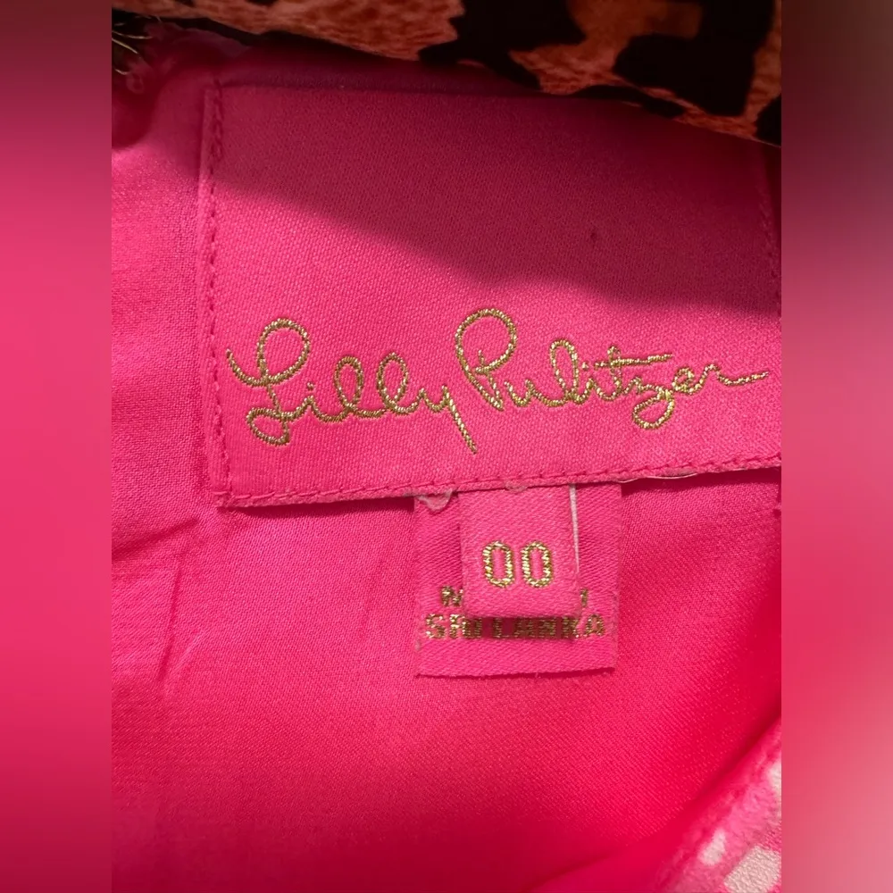 $198 Lilly Pulitzer Blanca Romper Blue Haven Little Flamenco Pineapple 00 XS - Image 6