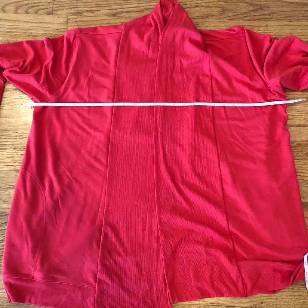 Tek Gear Red Open Front Cardigan - Image 4