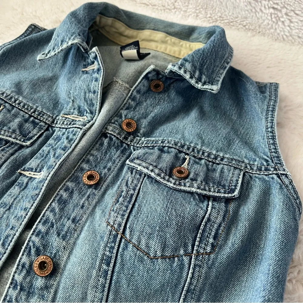 Gap Y2K  Denim Vest - Image 2