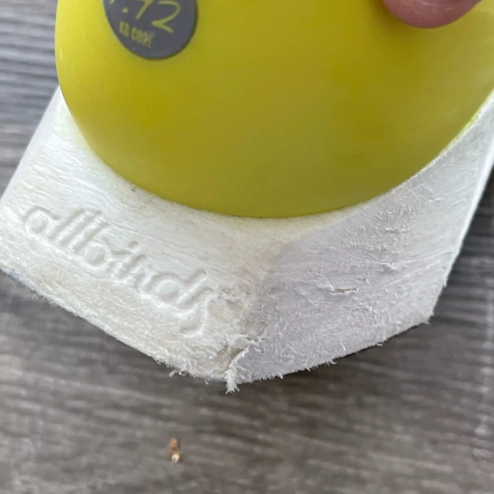 Womens Allbirds Tree Flyer Running Shoes Yellow Sustainable Sneaker Cushion Sz10 - Image 6