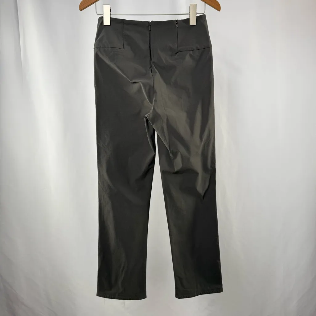 Athleta Wander Slim Straight Crop Pant in Arbor Olive Green Size 4 - Image 4