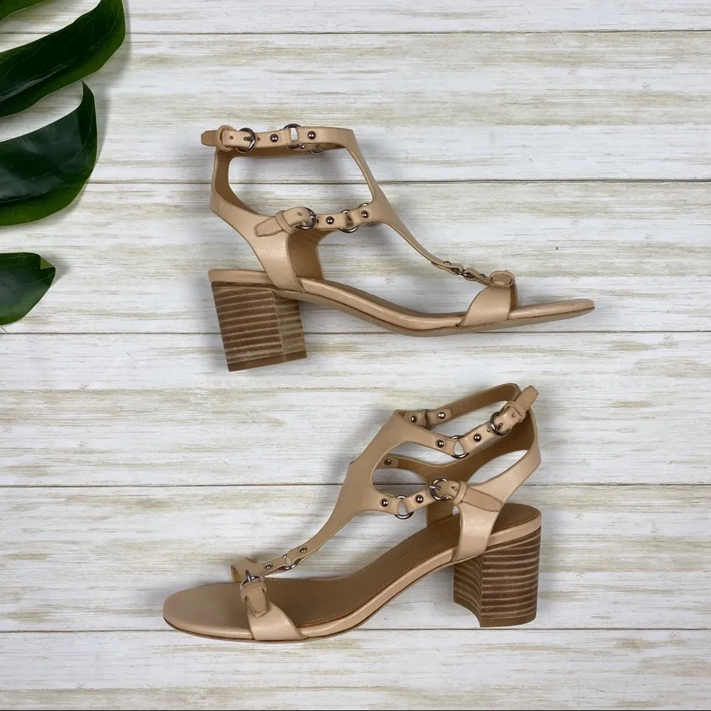 Sigerson Morrison cream Haven leather sandal Size 7 - Image 7