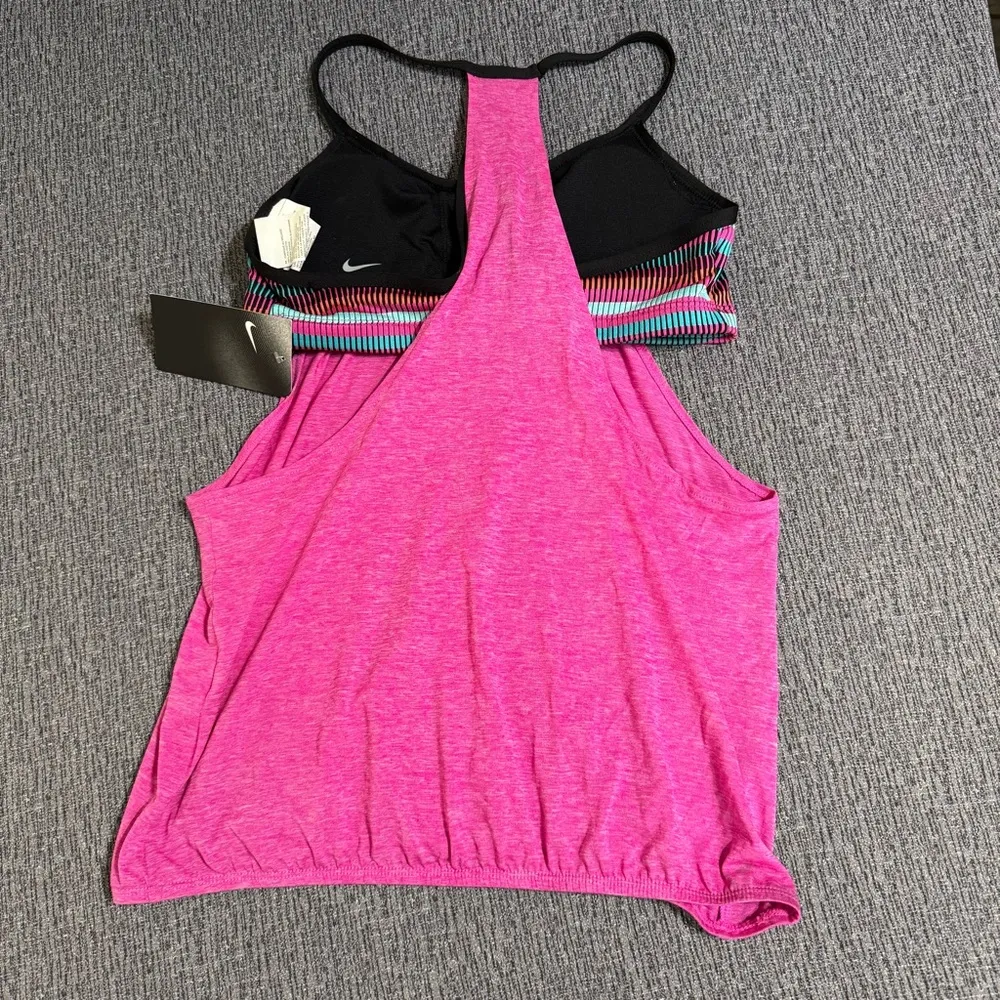 Nike Women’s Layered Sport Tankini Swim Top - Image 7