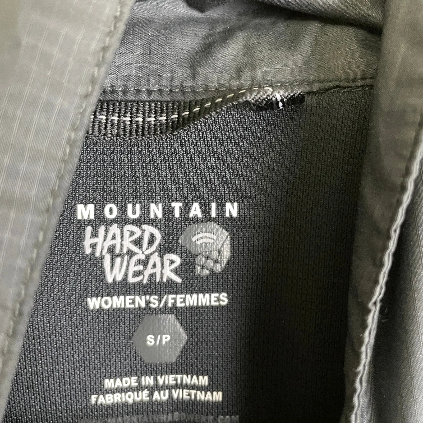 Mountain Hardwear Benicia Windbreaker Jacket Womens Small Black Outdoors Utility - Image 8