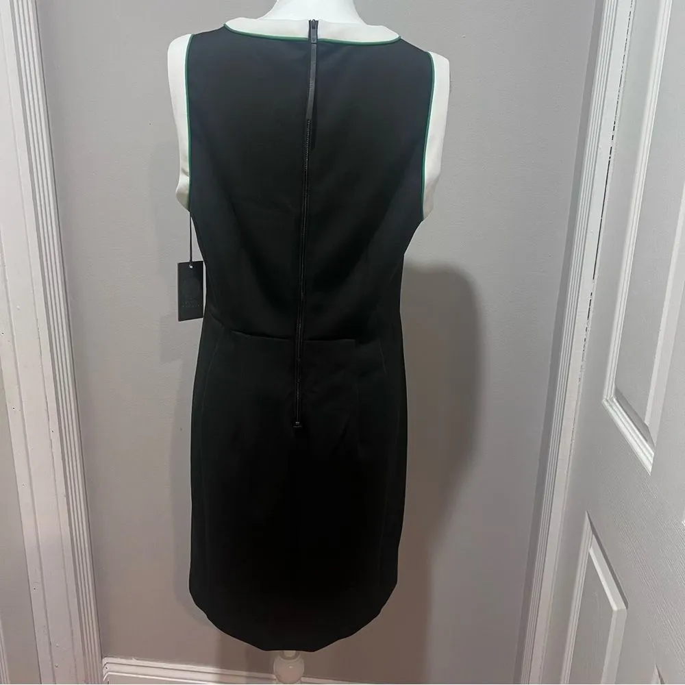 NWT Vince Camuto sleeveless midi dress women's size 12 in black - Image 4