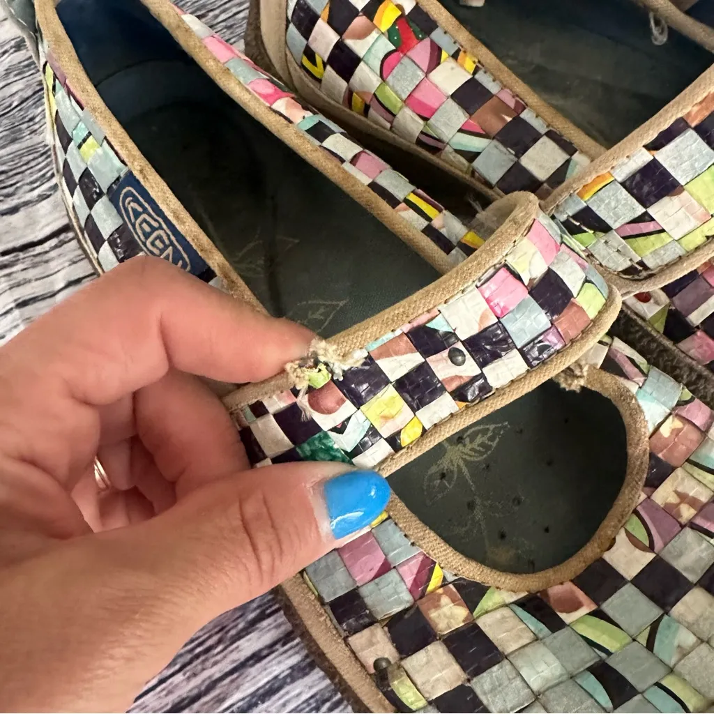 Keen Multicolor Woven Mary Jane Flats - Image 8