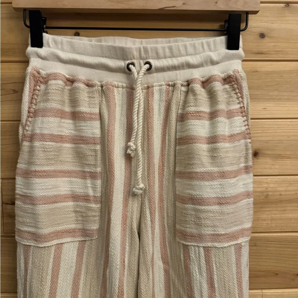 Faherty Size XSmall Cotton Boho Day Tripper Vertical Striped Pants - Image 2