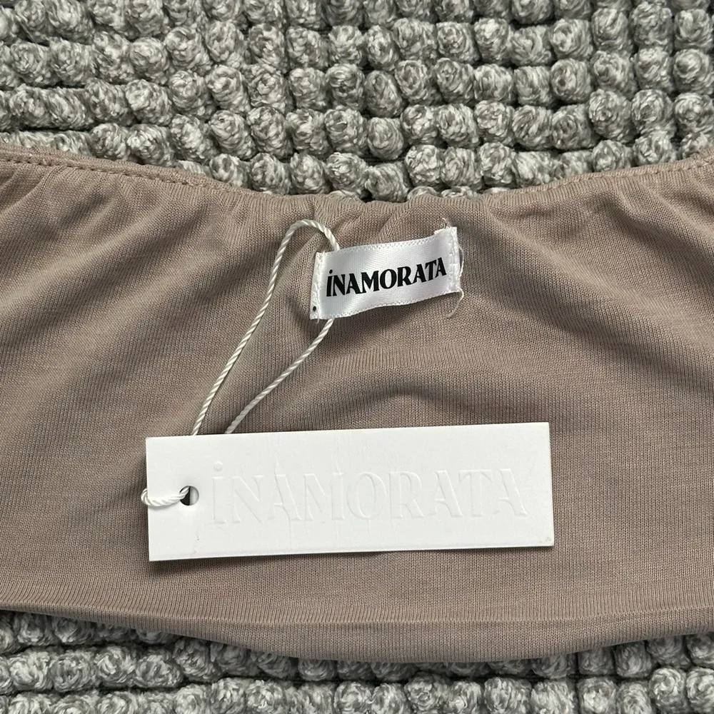 NWT Inamorata Stone Zuri Halter Top Tan Size XS - Image 2
