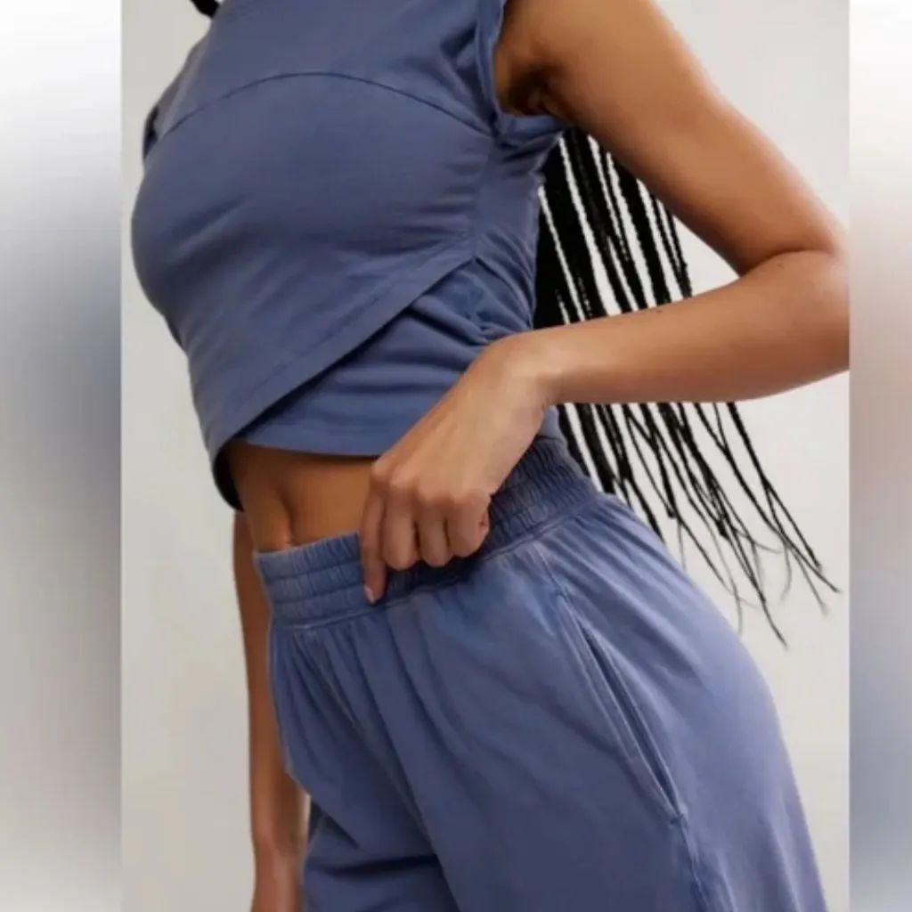 FP Movement by FP Hot Shot Logo Crossover Set in Blue Indigo sz M NWT $9… - Image 9