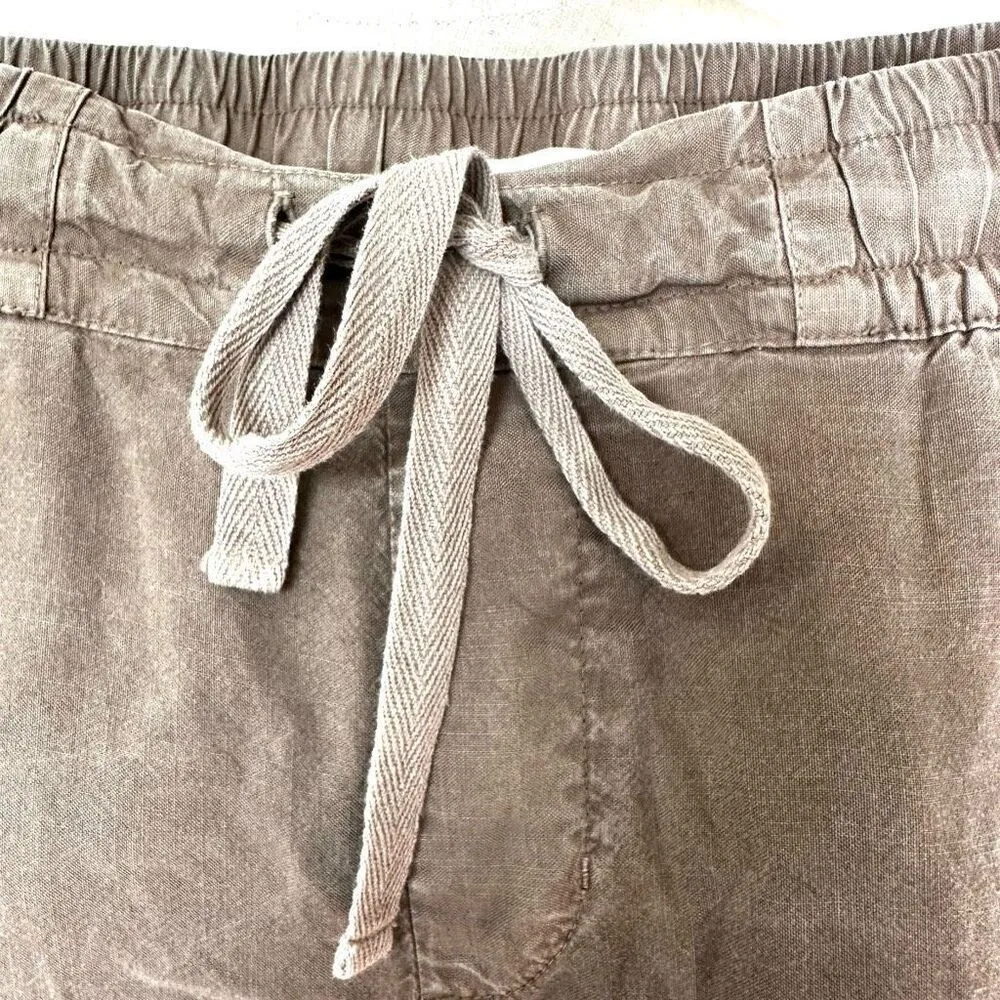 Cloth and Stone tan drawstring joggers - Image 5