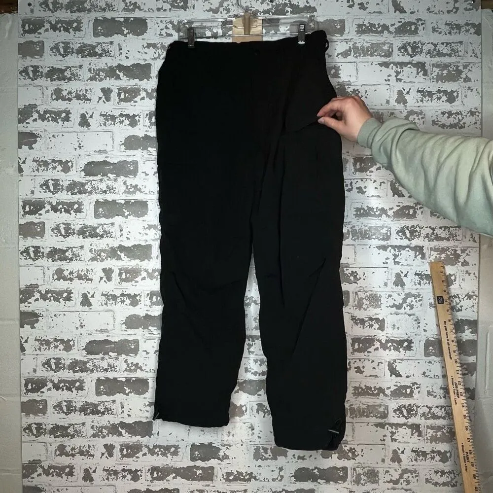 American Eagle | women black parachute pants - Image 12