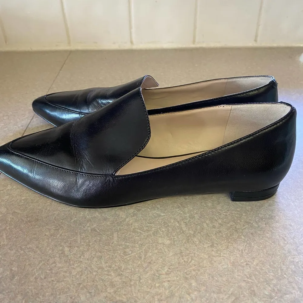 Cole Haan Goth Whimpsigoth Career Black Academia Brie Minimalist Flats 5.5 - Image 5