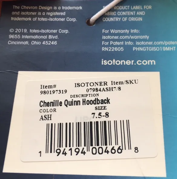 Isotoner NWT  Slippers - Image 5