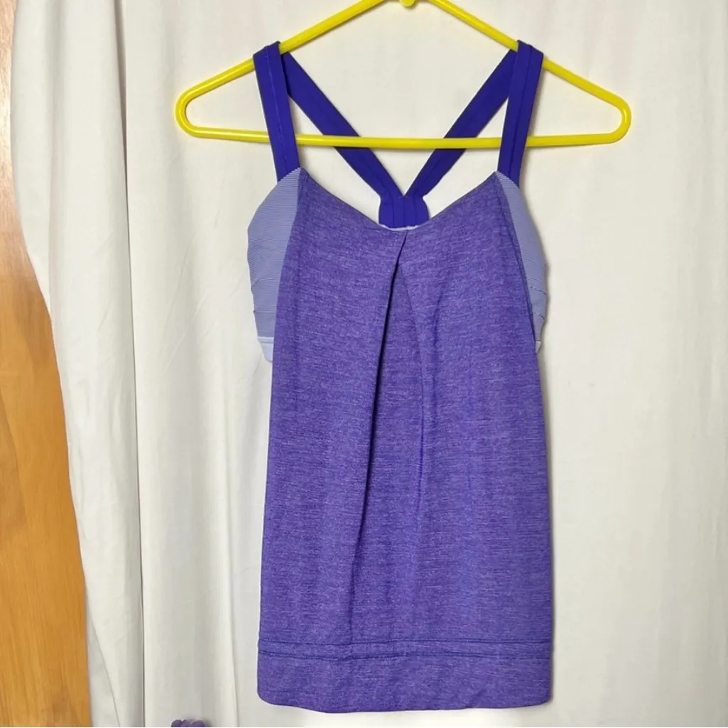 Lululemon Rest Less Bra Tank Size 6 - Image 3