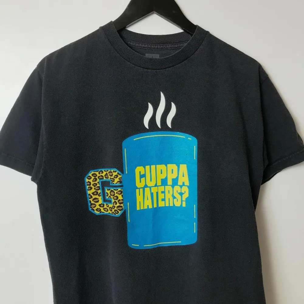 WWE Cuppa Haters T Shirt Statement Wrestling Sports Double Sided Graphic Tee Size M - Image 14